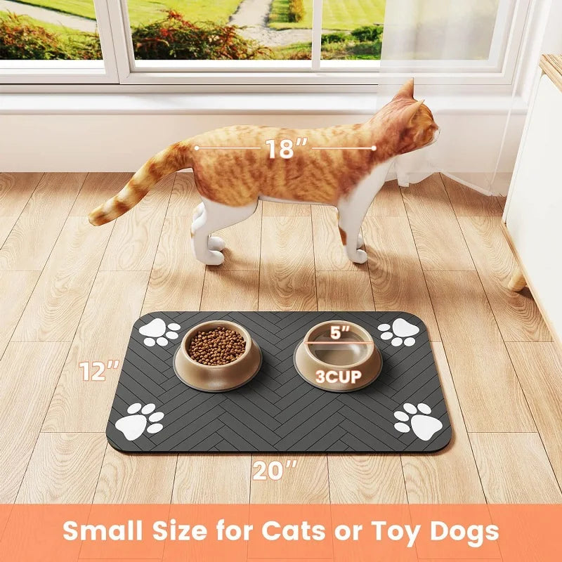 PawGuard™ Pet Feeding Mat!