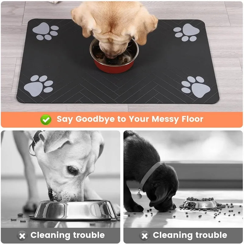 PawGuard™ Pet Feeding Mat!