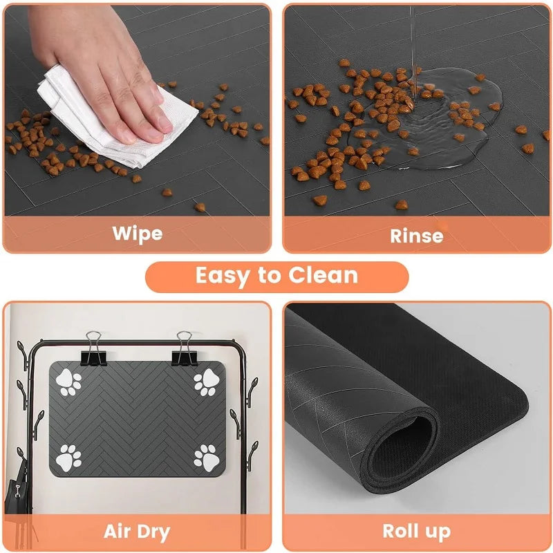 PawGuard™ Pet Feeding Mat!